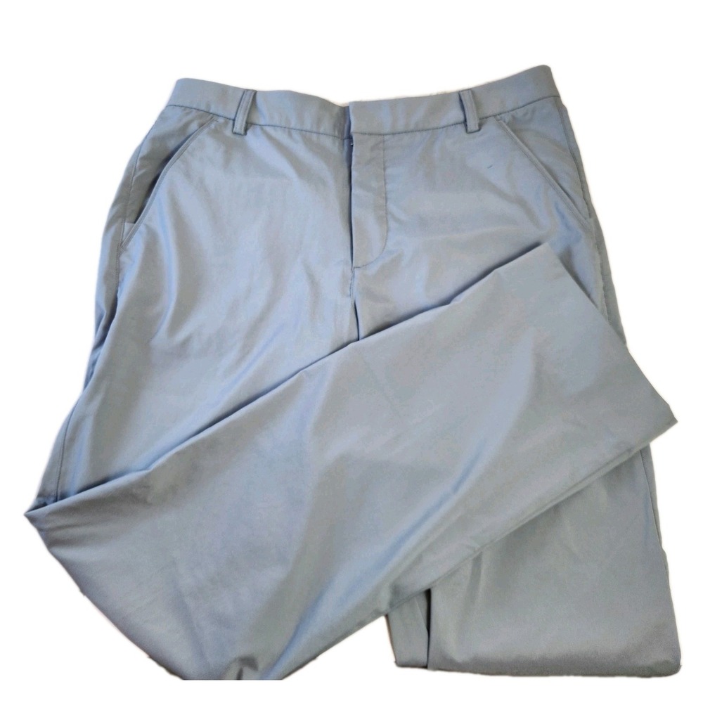 Puma Mens DryCell Golf Pants 32 x 32 (34) Gray Straight Leg Regular Fit Stretch